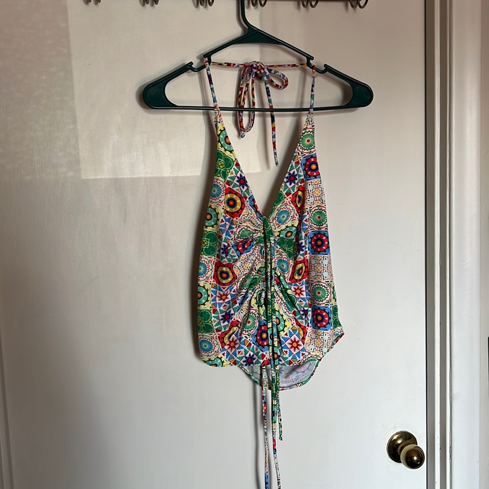 Kiki The Brand Mosaic Tile Butterfly Top